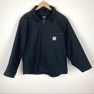 Carhartt Detroit Black Jacket Men's Size Medium